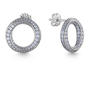 Серьги Пусеты