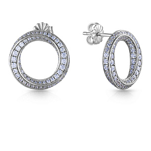 Серьги Пусеты