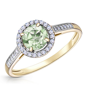 Кольцо из желтого золота