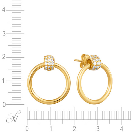 Серьги Пусеты