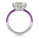 Кольцо из серебра с эмалью