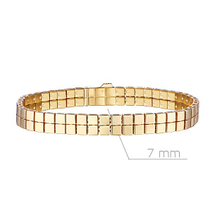 Браслет декоративный из серебра