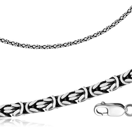 Цепь автомат из серебра