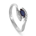 Кольцо из белого золота