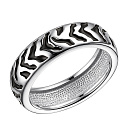 Кольцо из серебра с эмалью