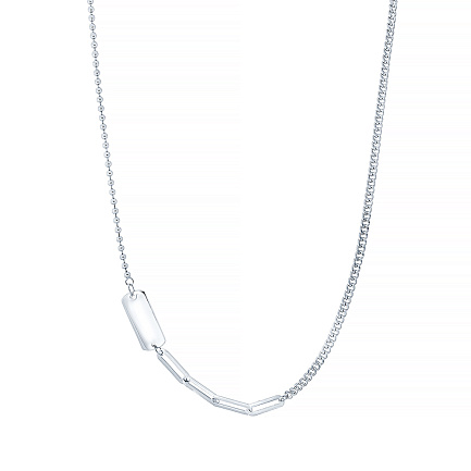 Колье из серебра