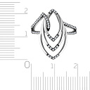 Кольцо из белого золота с бриллиантами