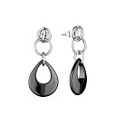 Серьги из серебра с керамикой