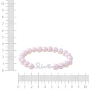 Браслет декоративный из серебра с жемчугом