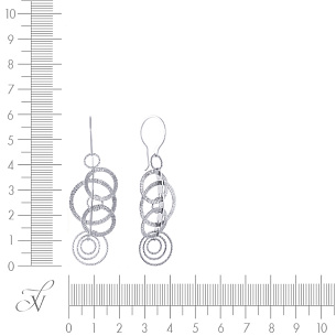 Серьги из серебра