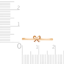 Кольцо из красного золота