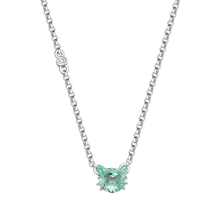 Колье из серебра