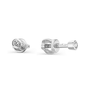 Серьги из красного золота