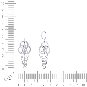 Серьги из серебра