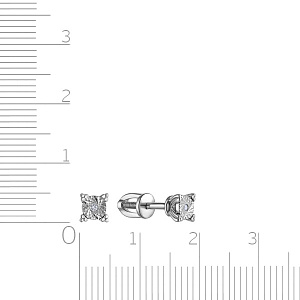 Серьги Пусеты