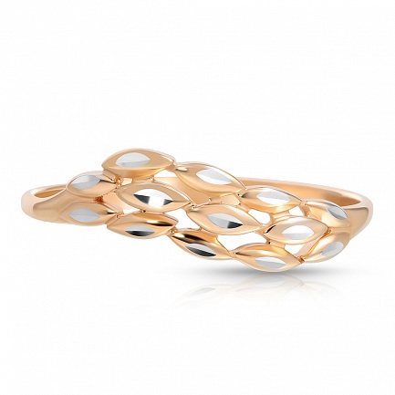 Кольцо из красного золота