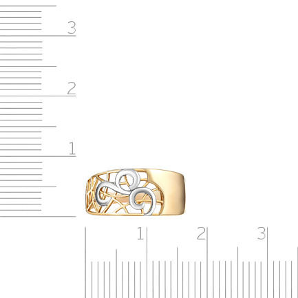 Кольцо из красного золота