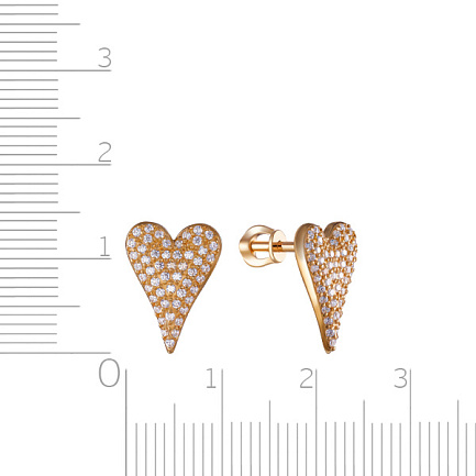 Серьги Пусеты