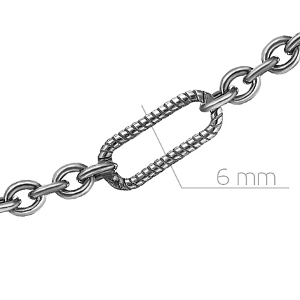 Колье из серебра