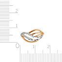 Кольцо из красного золота