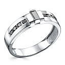 Кольцо из белого золота с бриллиантами