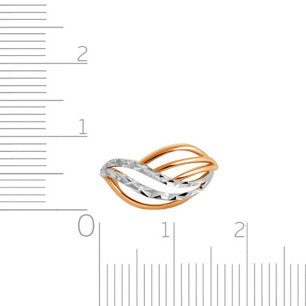Кольцо из красного золота