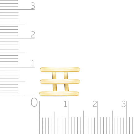 Кольцо из желтого золота