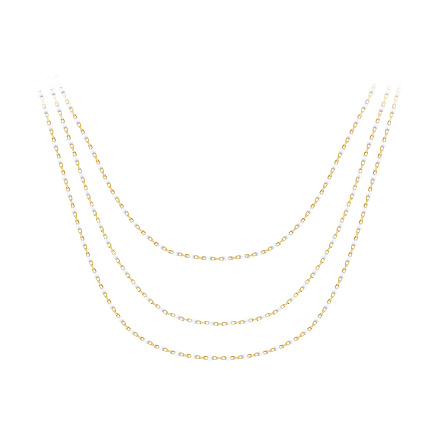 Колье из серебра