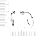 Серьги Пусеты