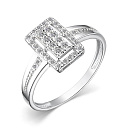 Кольцо из белого золота с бриллиантами