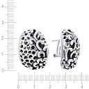 Серьги из серебра