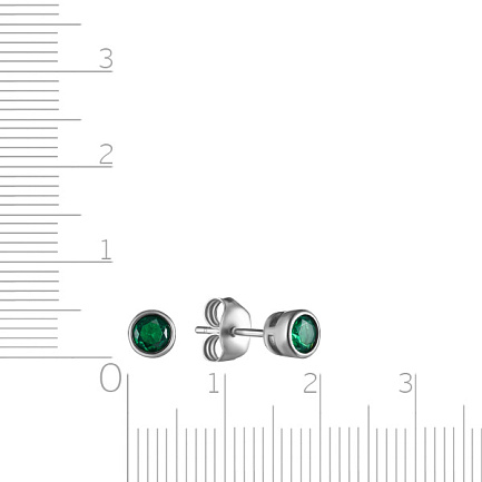 Серьги Пусеты