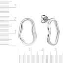 Пусеты из серебра