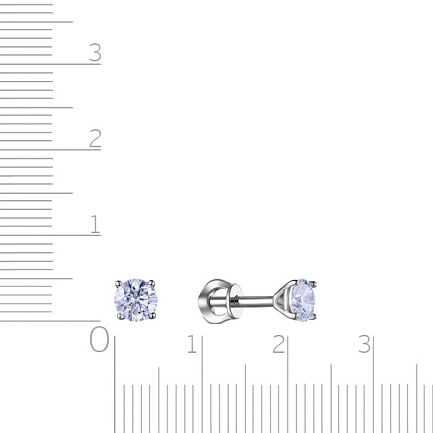 Серьги Пусеты