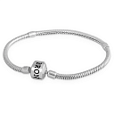 Браслет для шармов из серебра