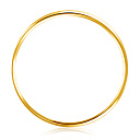 Кольцо обручальное из желтого золота с бриллиантом