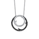 Колье из белого золота с бриллиантами