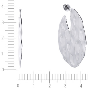 Серьги из серебра