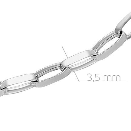 Колье из серебра