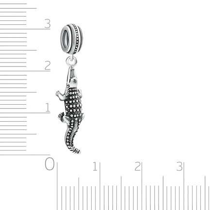 Шарм-подвеска Крокодил