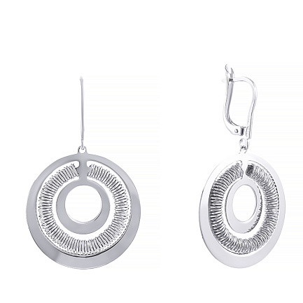 Серьги из серебра