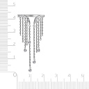 Кольцо из белого золота с бриллиантами