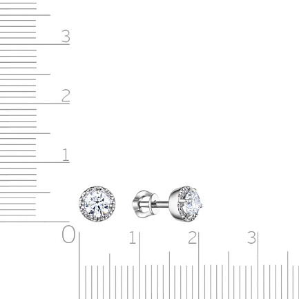 Серьги Пусеты