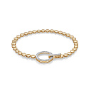 Браслет из красного золота с бриллиантами