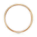 Кольцо обручальное с алмазной гранью