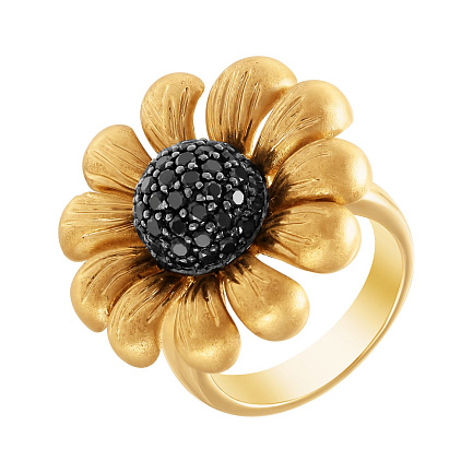 Кольцо из желтого золота