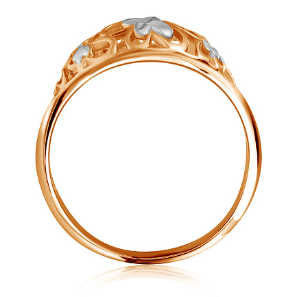 Кольцо из красного золота