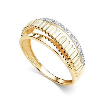 Кольцо из желтого золота