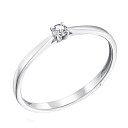 Кольцо из платины с бриллиантом