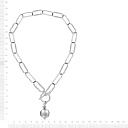 Колье из серебра